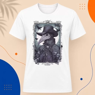 Pánské tričko - Temný Lékař – Plague Doctor - Morový Doktor